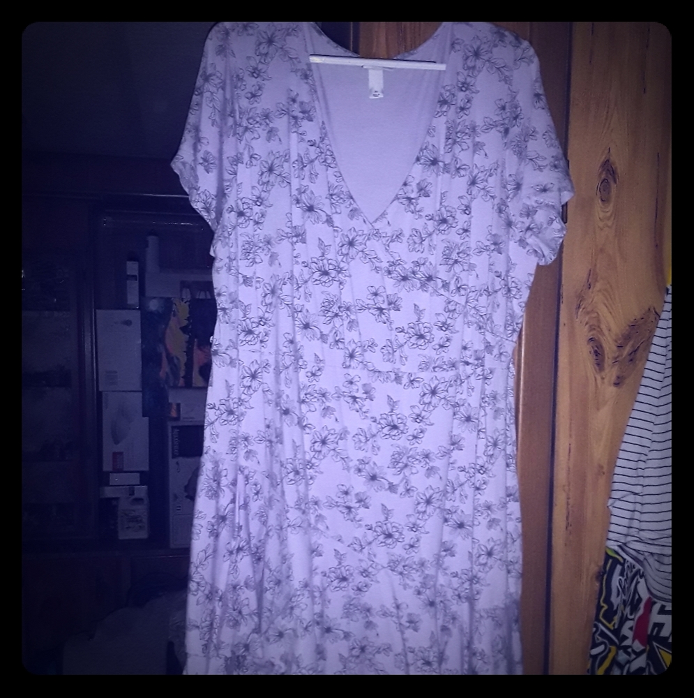 AVA & VIV (Target) Asymmetrical dress, 3X